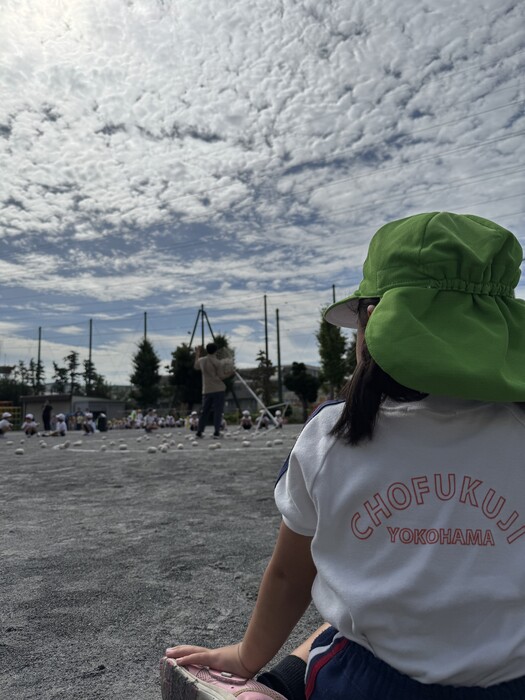 小学校交流 玉入れ