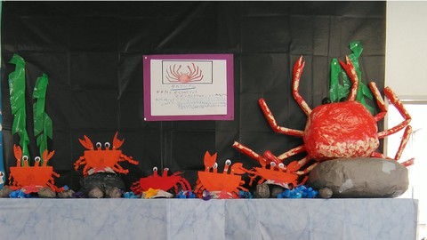 すみれ組　タカアシガニ　（個人製作）