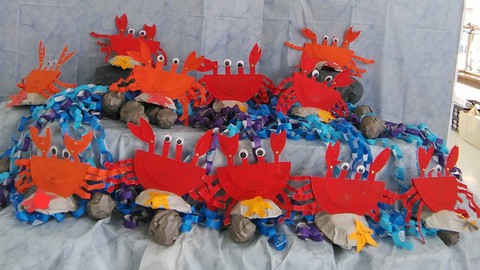 すみれ組　タカアシガニ　（個人製作）