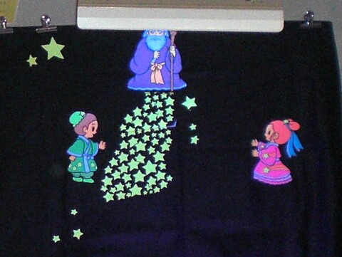 七夕のブラックシアター