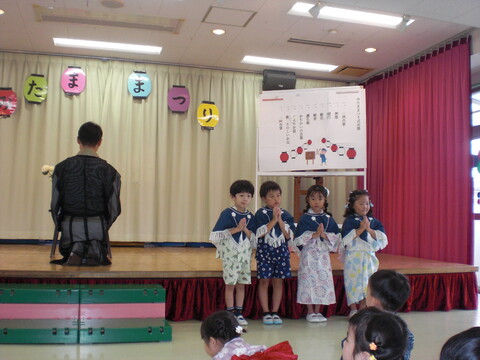 礼拝をしました。