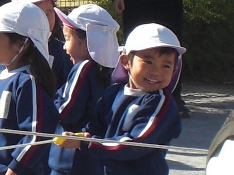 お母さんみてる⁉