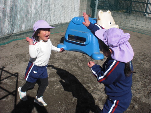 雪投げしようよ！